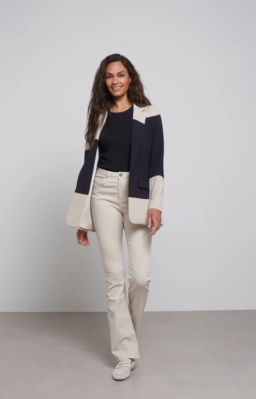 Starstreetcom Jean évasé pour femme - Taille haute - Jambe large