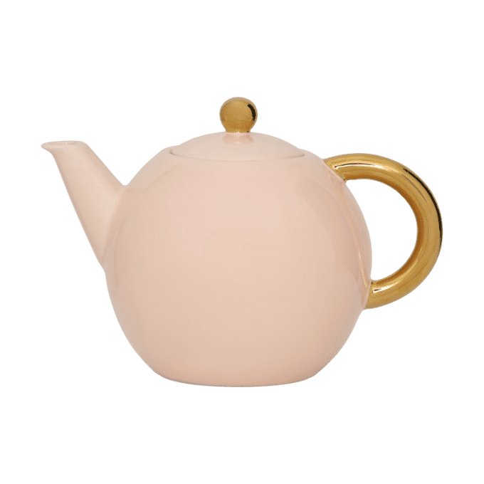 THÉIÈRE PORCELAINE TEA POT - OLD PINK