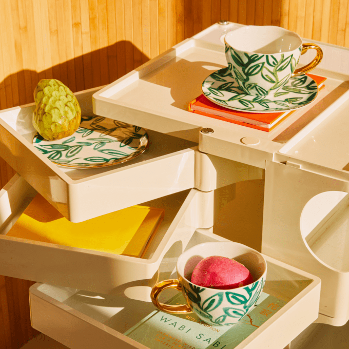 MORNING TASSE FORMAT THÉ CAPPUCCINO LEAVES AQUA