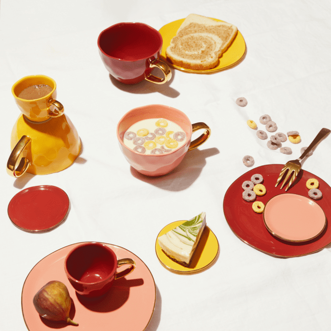 MORNING TASSE FORMAT THÉ BURNT CORAL