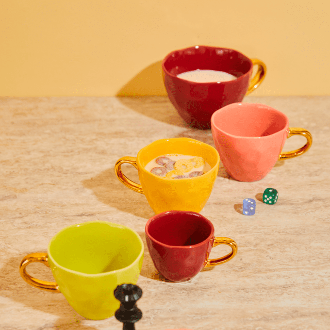 MORNING TASSE FORMAT CAFÉ BURNT CORAL