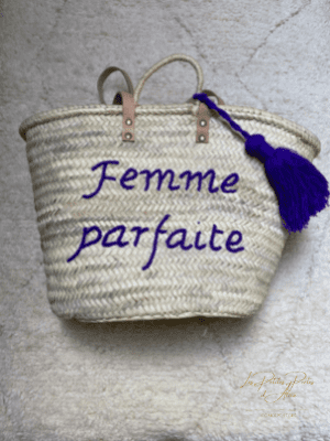 PANIER "FEMME PARFAITE" PURPLE