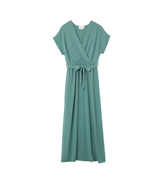 ROBE MAUD VERT SAUGE