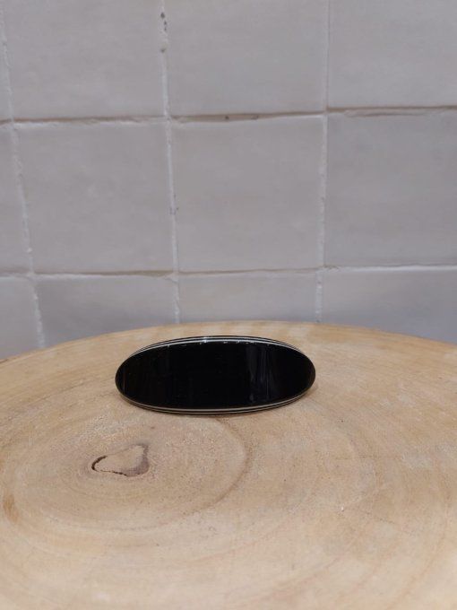 PINCE À CHEVEUX NOIRE - FRANCINE BRAMLI