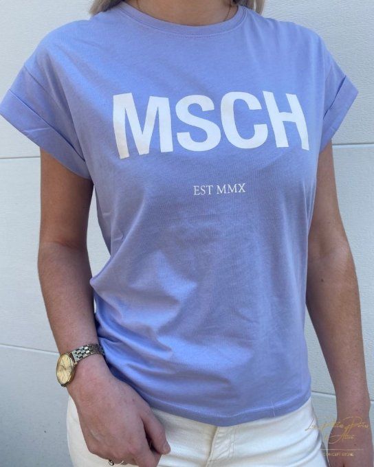 TSHIRT ALVA MSCH LAVANDE