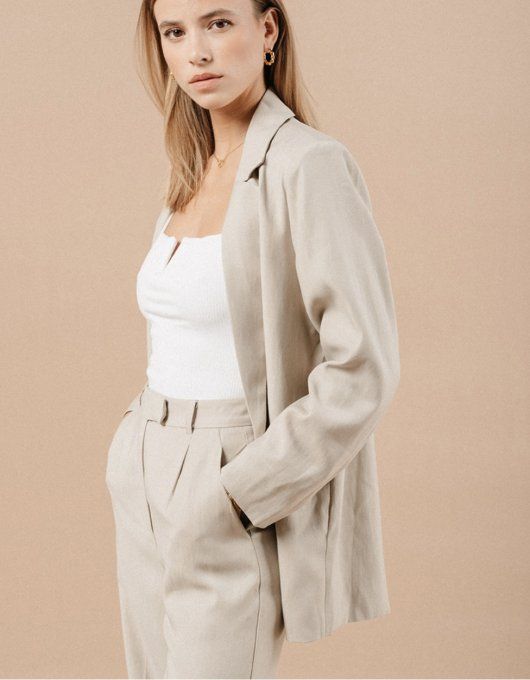 BLAZER D’ENSEMBLE BEIGE MALENE