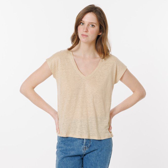 TSHIRT NOEMIE BEIGE