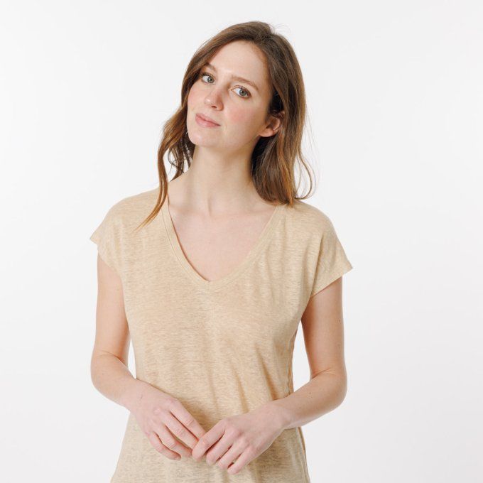 TSHIRT NOEMIE BEIGE