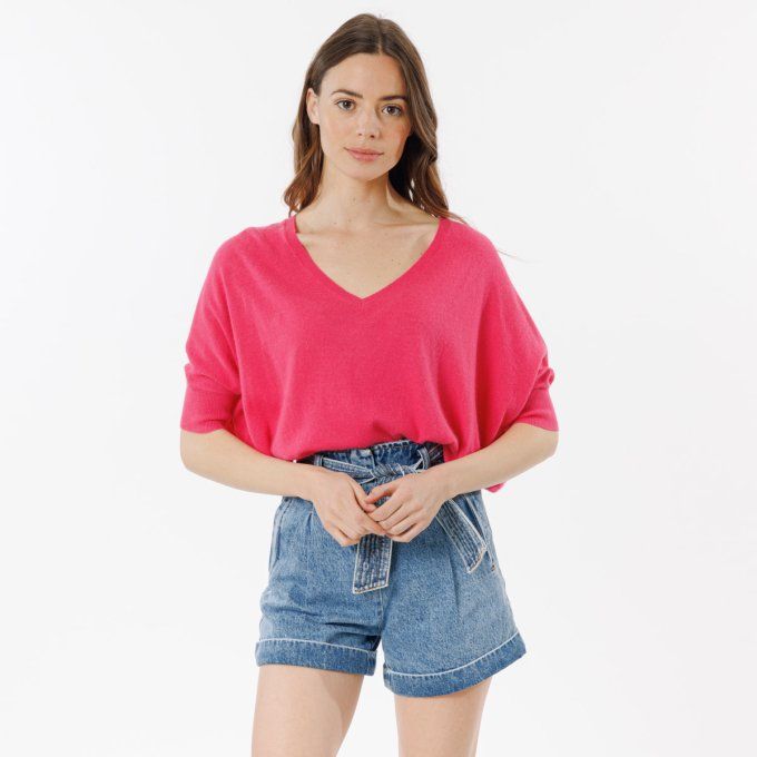 PULL LAURINA FUCHSIA 