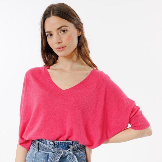 PULL LAURINA FUCHSIA 