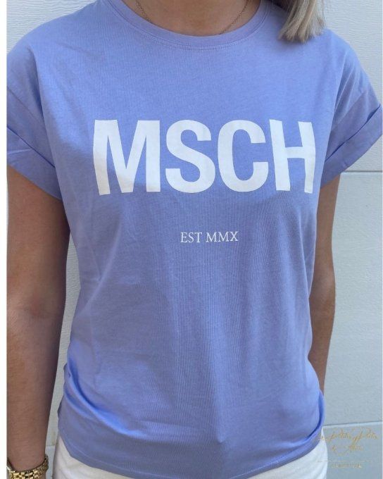 TSHIRT ALVA MSCH LAVANDE