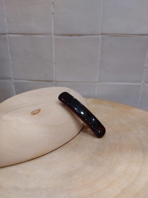 PINCE À CHEVEUX BORDEAUX - FRANCINE BRAMLI