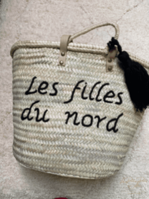 PANIER "LES FILLES DU NORD"  NOIR