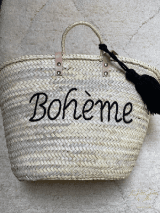 PANIER "BOHÈME" NOIR 