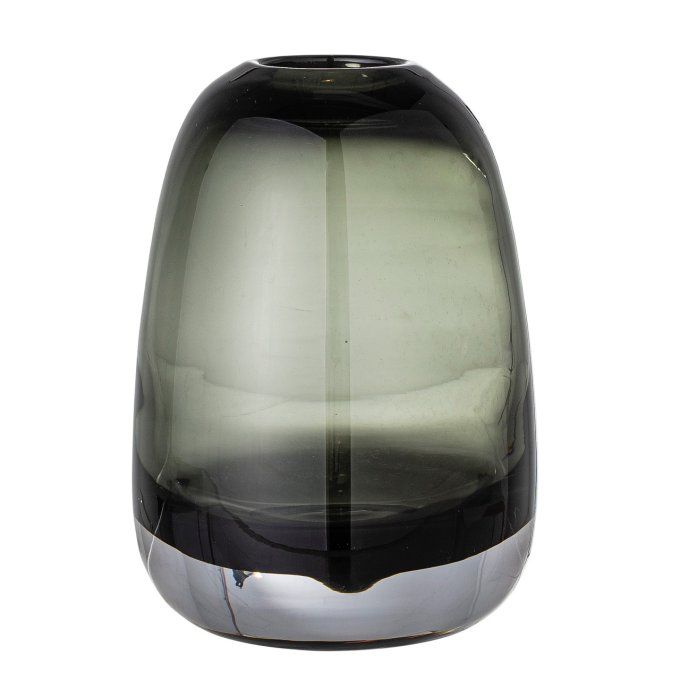 VASE ADJO GRIS VERRE