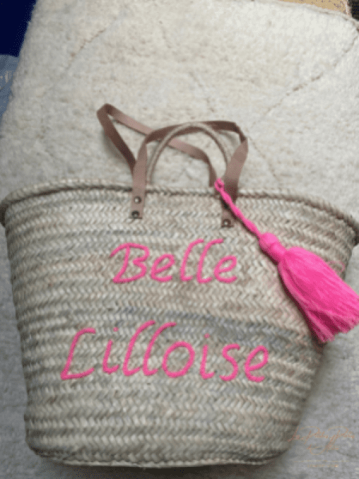 PANIER "BELLE LILLOISE" ROSE FASH 