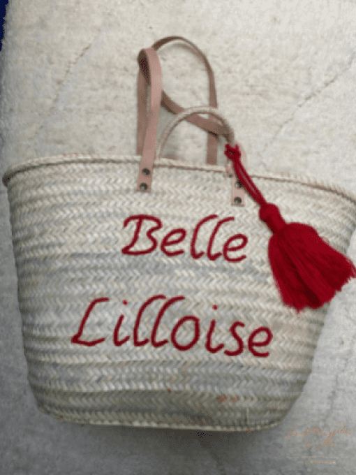 PANIER "BELLE LILLOISE" ROUGE 