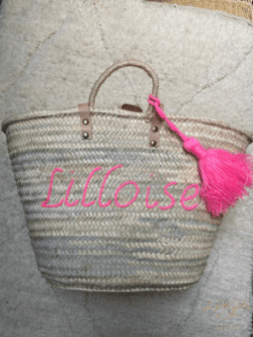 PANIER "LILLOISE" ROSE FLASH