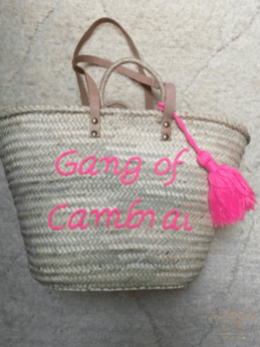 PANIER "GANG OF CAMBRAI" ROSE FLASH