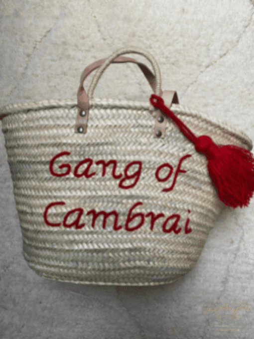 PANIER "GANG OF CAMBRAI" ROUGE 