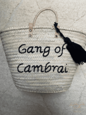 PANIER "GANG OF CAMBRAI" NOIR 