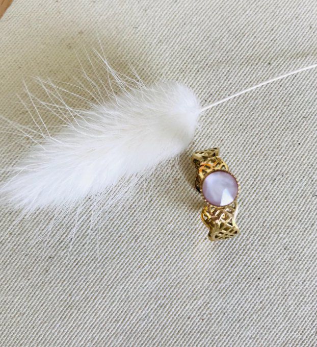 BAGUE POLLY DORÉE  - SWAROVSKI®