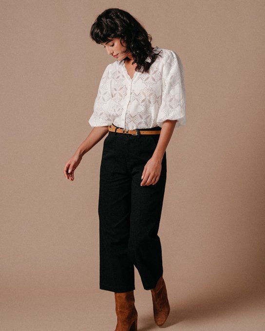 BLOUSE LEELOO ÉCRU