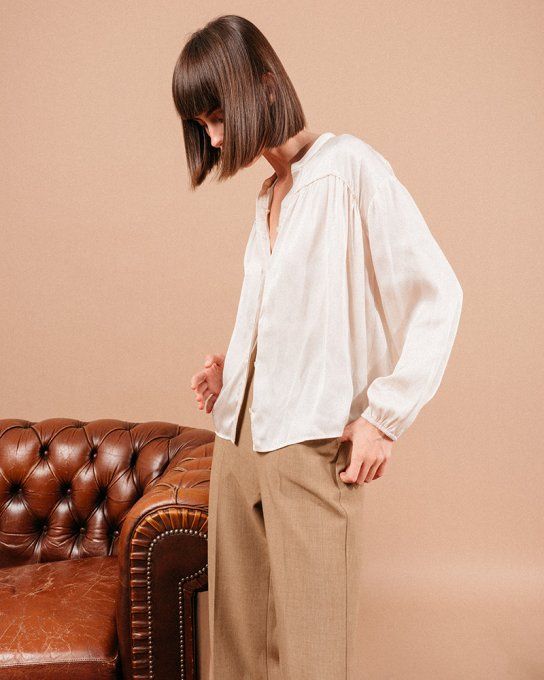 BLOUSE LONIE ECRU