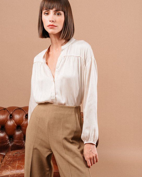 BLOUSE LONIE ECRU