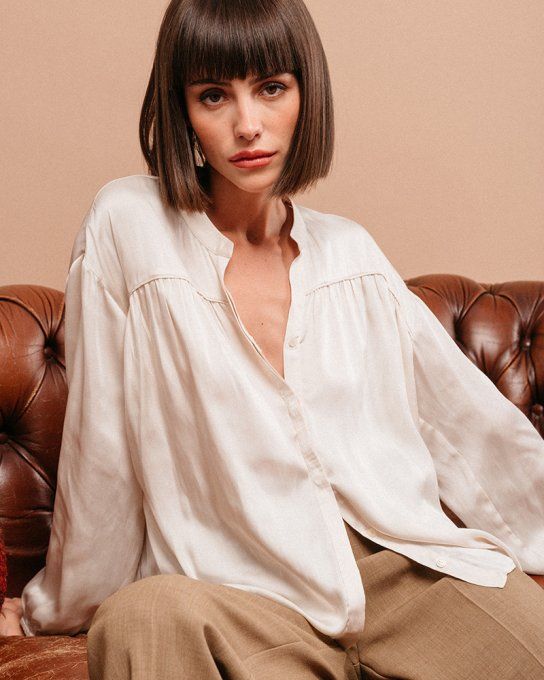 BLOUSE LONIE ECRU