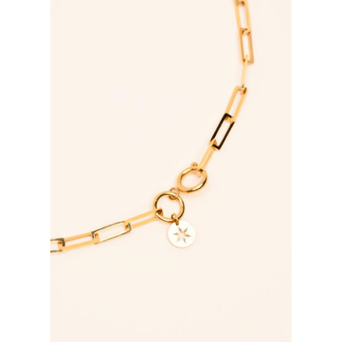 COLLIER LOCKER "LEILONE" - CAPSULE CHARM'S SWAROVSKI®