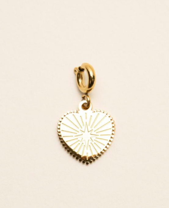 LOCKIE HEART DORÉ - CAPSULE CHARM'S SWAROVSKI