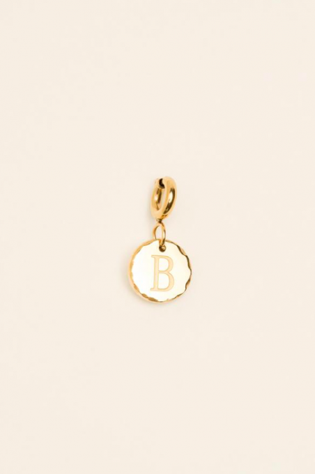 LOCKIES ABC MÉDAILLON DORÉ - CAPSULE CHARM'S SWAROVSKI