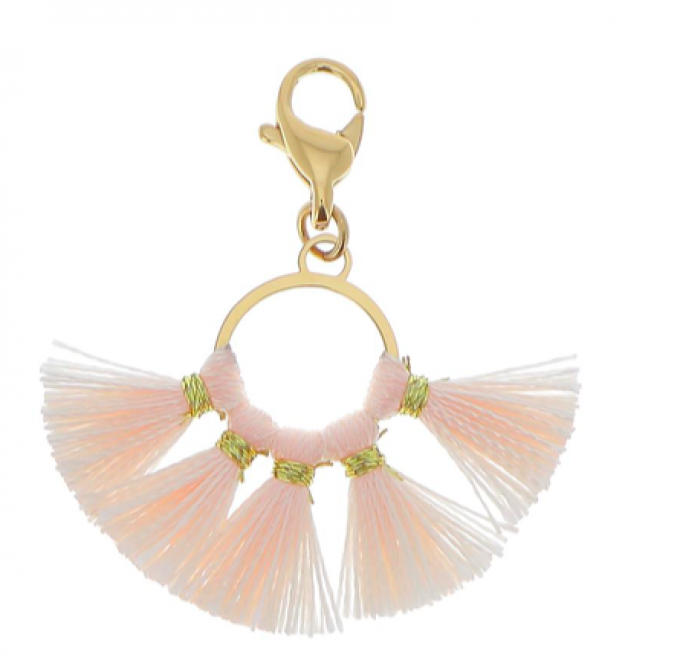 LOCKIE PLUMI BEIGE - CAPSULE CHARM'S SWAROVSKI