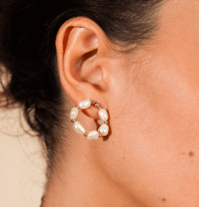 BOUCLES D'OREILLES TALLULAH NACRE