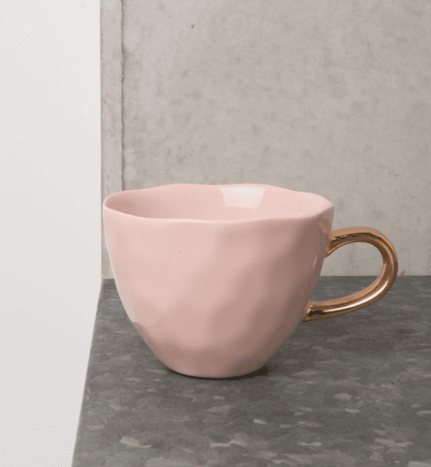 MORNING TASSE FORMAT THÉ CAPPUCCINO ROSE PÂLE - OLD PINK