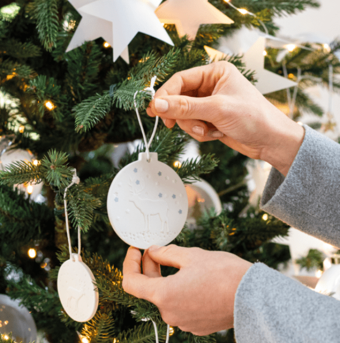 BOULE DE NOËL RENNE