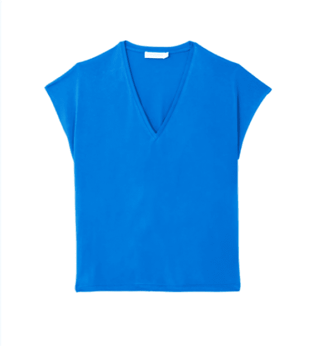 TEE SHIRT MARCELLINA - BLEU