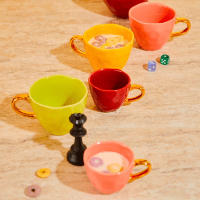 MORNING TASSE FORMAT ESPRESSO BURNT CORAL