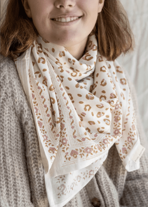 GRAND FOULARD INDIEN LANA - BENGAL 