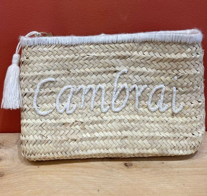 POCHETTE "CAMBRAI" BLANCHE