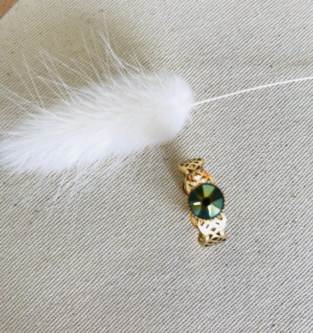 BAGUE POLLY DORÉE  - SWAROVSKI®