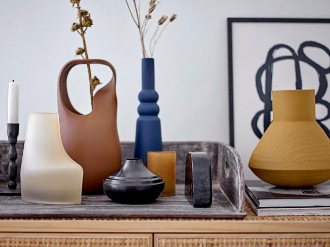 VASE MARINE EN GRÈS