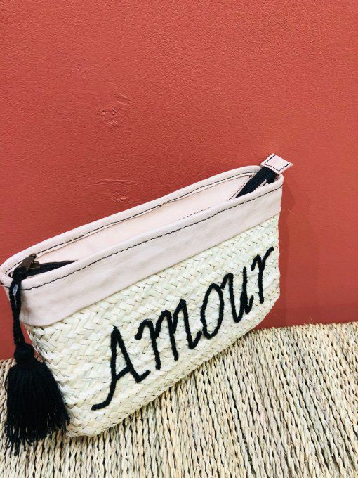 POCHETTE "AMOUR" BLACK