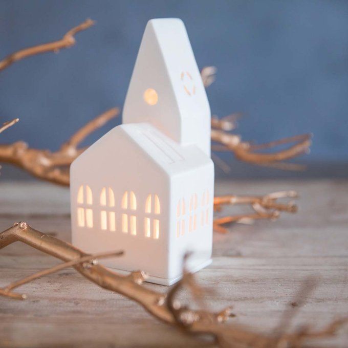 Eglise photophore 