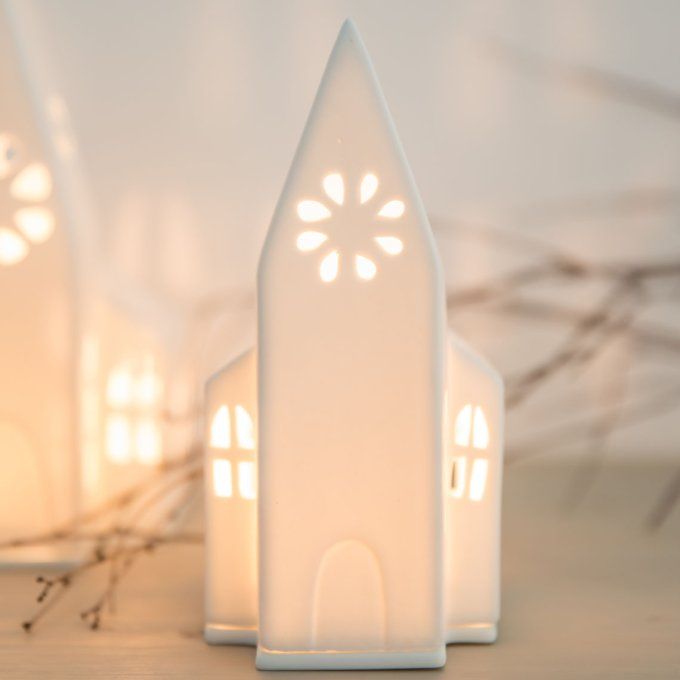 Eglise photophore 