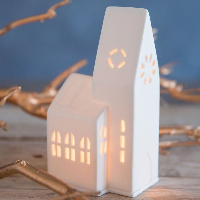 Eglise photophore 