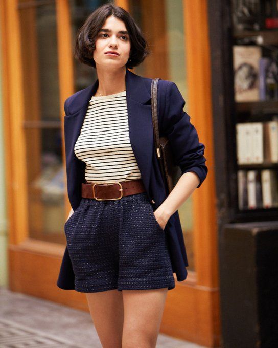 SHORT GRAMMAIRE BLEU