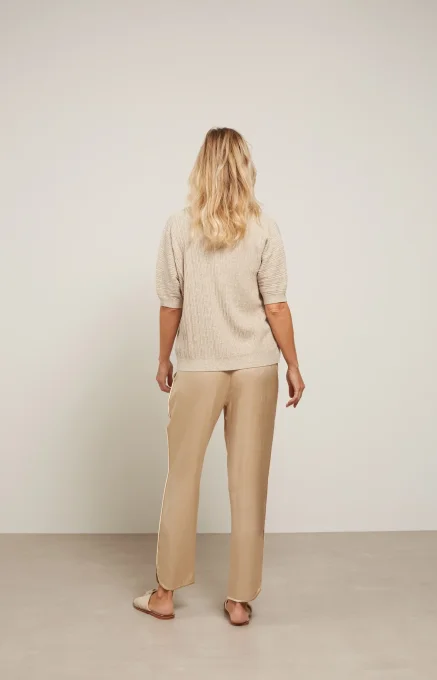 PANTALON JOGGING SATINÉ - YAYA