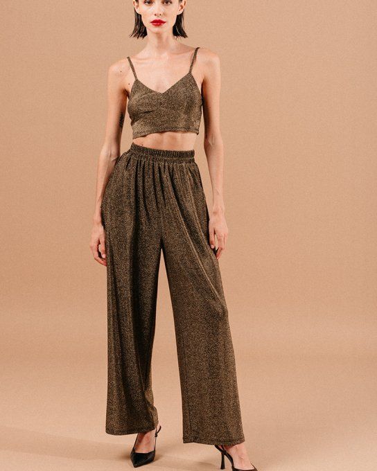 PANTALON LORENZO GOLD